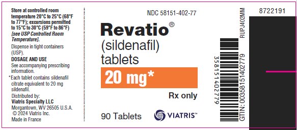 Revatio product image UK